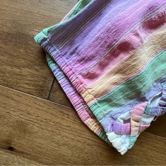 Vintage Ramona Rull 70’s Caftan Cotton Rainbow Dress No Size‎ Boho - Picture 8 of 13